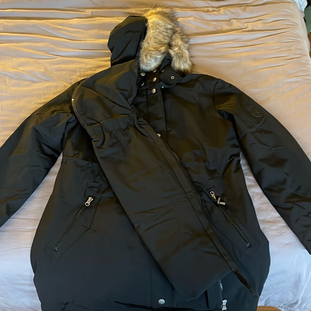 Seraphine Black 3 in 1 Parka (Size 4) - brand new with tags